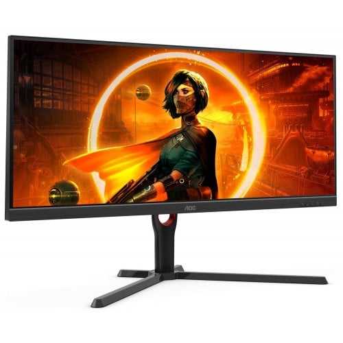 Купити Монітор AOC 34" U34G3XM Black (Відновлено продавцем, 765265) - ціна в Києві, Львові, Вінниці, Хмельницькому, Франківську, Україні | інтернет-магазин TELEMART.UA фото