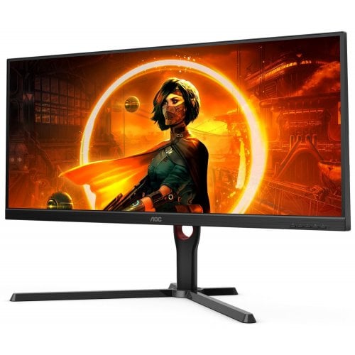 Купити Монітор AOC 34" U34G3XM Black (Відновлено продавцем, 765265) - ціна в Києві, Львові, Вінниці, Хмельницькому, Франківську, Україні | інтернет-магазин TELEMART.UA фото
