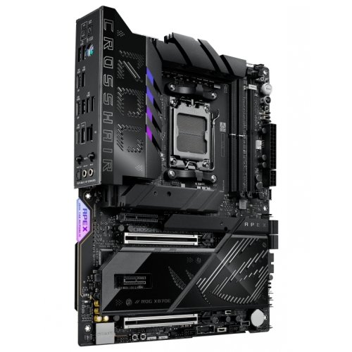 Купить Материнская плата Asus ROG CROSSHAIR X870E APEX (sAM5, AMD X870E) с проверкой совместимости: обзор, характеристики, цена в Киеве, Днепре, Одессе, Харькове, Украине | интернет-магазин TELEMART.UA фото