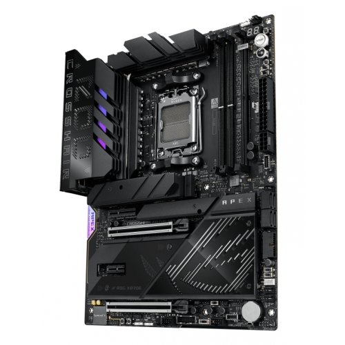 Купить Материнская плата Asus ROG CROSSHAIR X870E APEX (sAM5, AMD X870E) с проверкой совместимости: обзор, характеристики, цена в Киеве, Днепре, Одессе, Харькове, Украине | интернет-магазин TELEMART.UA фото