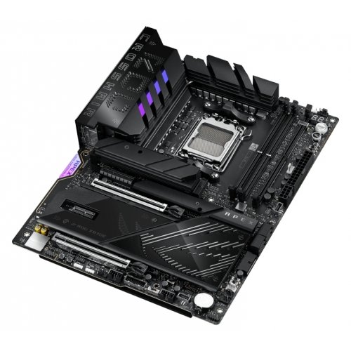 Купить Материнская плата Asus ROG CROSSHAIR X870E APEX (sAM5, AMD X870E) с проверкой совместимости: обзор, характеристики, цена в Киеве, Днепре, Одессе, Харькове, Украине | интернет-магазин TELEMART.UA фото