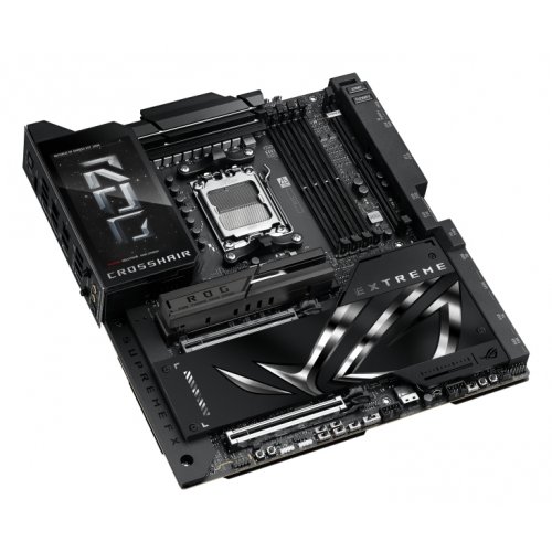 Купить Материнская плата Asus ROG CROSSHAIR X870E EXTREME (sAM5, AMD X870E) с проверкой совместимости: обзор, характеристики, цена в Киеве, Днепре, Одессе, Харькове, Украине | интернет-магазин TELEMART.UA фото