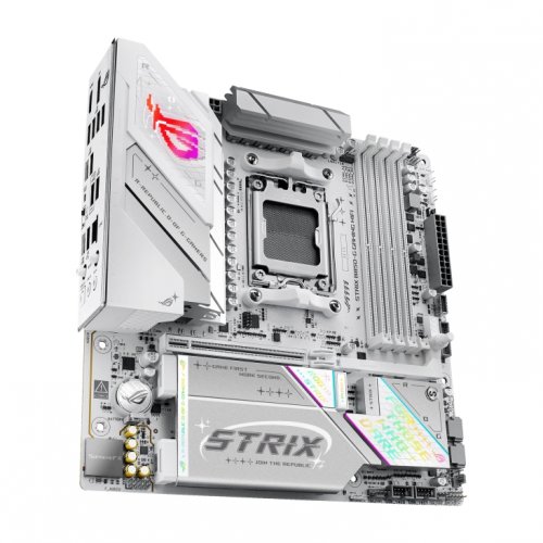 Купить Материнская плата Asus ROG STRIX B850-G GAMING WIFI (sAM5, AMD B850) с проверкой совместимости: обзор, характеристики, цена в Киеве, Днепре, Одессе, Харькове, Украине | интернет-магазин TELEMART.UA фото