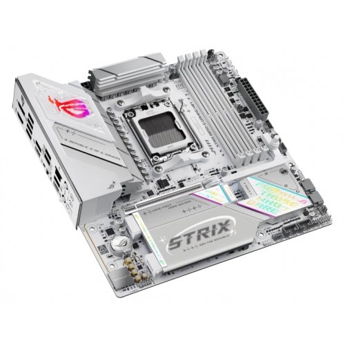 Купить Материнская плата Asus ROG STRIX B850-G GAMING WIFI (sAM5, AMD B850) с проверкой совместимости: обзор, характеристики, цена в Киеве, Днепре, Одессе, Харькове, Украине | интернет-магазин TELEMART.UA фото