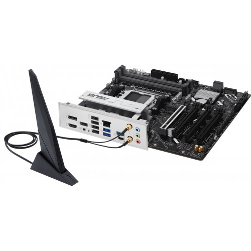 Купить Материнская плата Asus B850M MAX GAMING WIFI (sAM5, AMD B850) с проверкой совместимости: обзор, характеристики, цена в Киеве, Днепре, Одессе, Харькове, Украине | интернет-магазин TELEMART.UA фото