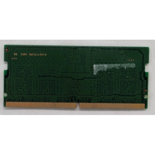 Озп Samsung SODIMM DDR5 8GB 4800Mhz (M425R1GB4BB0-CQKOL) (Відновлено продавцем, 765330) купити з перевіркою сумісності: огляд, характеристики, ціна у Києві, Львові, Вінниці, Хмельницькому, Івано-Франківську, Україні | інтернет-магазин TELEMART.UA фото