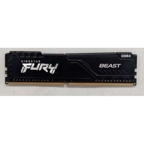 Озп Kingston DDR4 8GB 3200Mhz FURY Beast Black (KF432C16BB/8) (Відновлено продавцем, 765363) купити з перевіркою сумісності: огляд, характеристики, ціна у Києві, Львові, Вінниці, Хмельницькому, Івано-Франківську, Україні | інтернет-магазин TELEMART.UA фото
