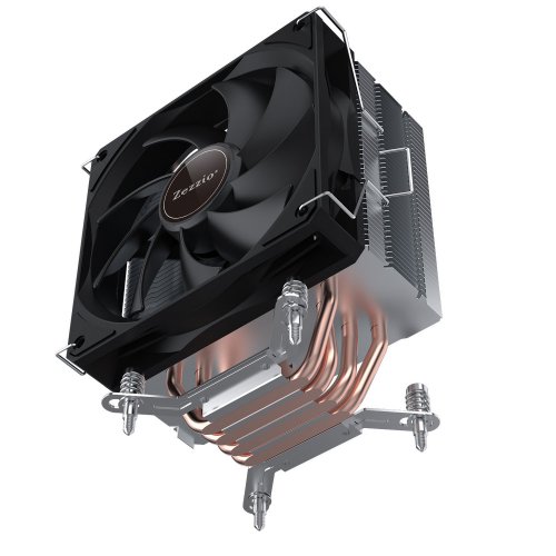 Уцінка кулер Zezzio ZH-C400 V2 Black (Сліди використання, 765380) купити з перевіркою сумісності: огляд, характеристики, ціна у Києві, Львові, Вінниці, Хмельницькому, Івано-Франківську, Україні | інтернет-магазин TELEMART.UA фото