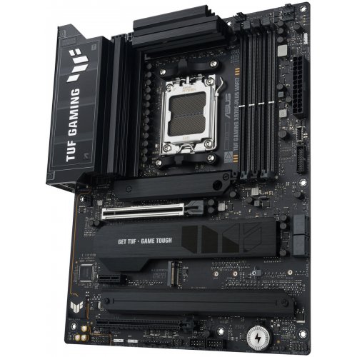 Материнська плата Asus TUF GAMING X870E-PLUS WIFI7 (sAM5, AMD X870) купити з перевіркою сумісності: огляд, характеристики, ціна у Києві, Львові, Вінниці, Хмельницькому, Івано-Франківську, Україні | інтернет-магазин TELEMART.UA фото