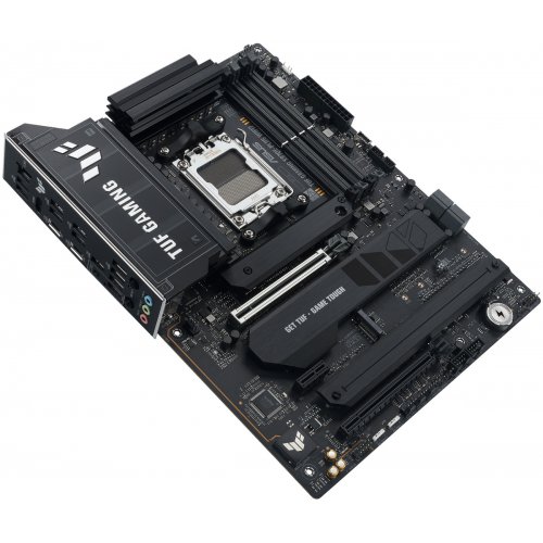 Материнська плата Asus TUF GAMING X870E-PLUS WIFI7 (sAM5, AMD X870) купити з перевіркою сумісності: огляд, характеристики, ціна у Києві, Львові, Вінниці, Хмельницькому, Івано-Франківську, Україні | інтернет-магазин TELEMART.UA фото