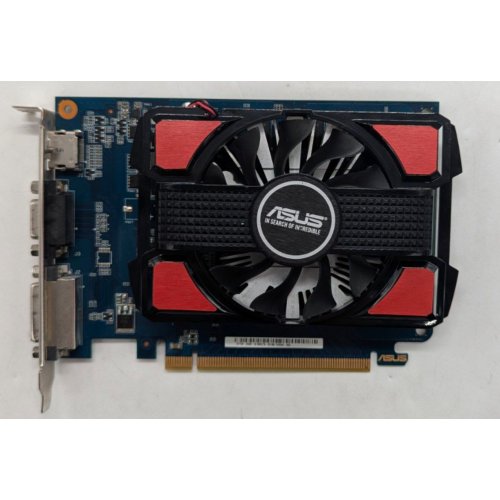 Купить Видеокарта Asus GeForce GT 730 2048MB (GT730-2GD3) (Восстановлено продавцом, 765531) с проверкой совместимости: обзор, характеристики, цена в Киеве, Днепре, Одессе, Харькове, Украине | интернет-магазин TELEMART.UA фото