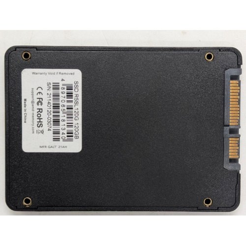 Купить Ssd-диск AMD Radeon R5 TLC 120GB 2.5" (R5SL120G) (Восстановлено продавцом, 765533) с проверкой совместимости: обзор, характеристики, цена в Киеве, Днепре, Одессе, Харькове, Украине | интернет-магазин TELEMART.UA фото