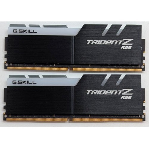 Озп G.Skill DDR4 32GB (2x16GB) 3200Mhz Trident Z RGB (F4-3200C15D-32GTZR) (Відновлено продавцем, 765767) купити з перевіркою сумісності: огляд, характеристики, ціна у Києві, Львові, Вінниці, Хмельницькому, Івано-Франківську, Україні | інтернет-магазин TELEMART.UA фото