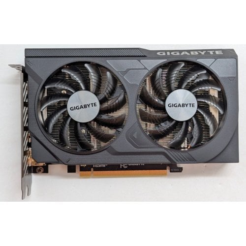 Купить Видеокарта Gigabyte GeForce RTX 4060 Windforce OC 8192MB (GV-N4060WF2OC-8GD) (Восстановлено продавцом, 765770) с проверкой совместимости: обзор, характеристики, цена в Киеве, Днепре, Одессе, Харькове, Украине | интернет-магазин TELEMART.UA фото