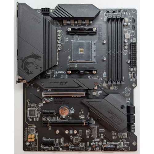 Купить Материнская плата MSI MPG B550 GAMING PLUS (sAM4, AMD B550) (Восстановлено продавцом, 765792) с проверкой совместимости: обзор, характеристики, цена в Киеве, Днепре, Одессе, Харькове, Украине | интернет-магазин TELEMART.UA фото