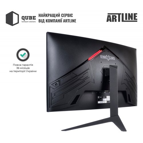 Купить Монитор Qube 27" Overlord C27Q165Fast Black (Восстановлено продавцом, 765808) - цена в Харькове, Киеве, Днепре, Одессе
в интернет-магазине Telemart фото