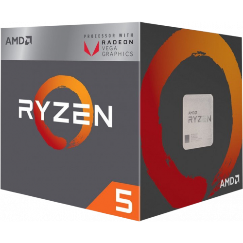 Photo CPU AMD Ryzen 5 2400G 3.6(3.9)GHz sAM4 Box (YD2400C5FBBOX)