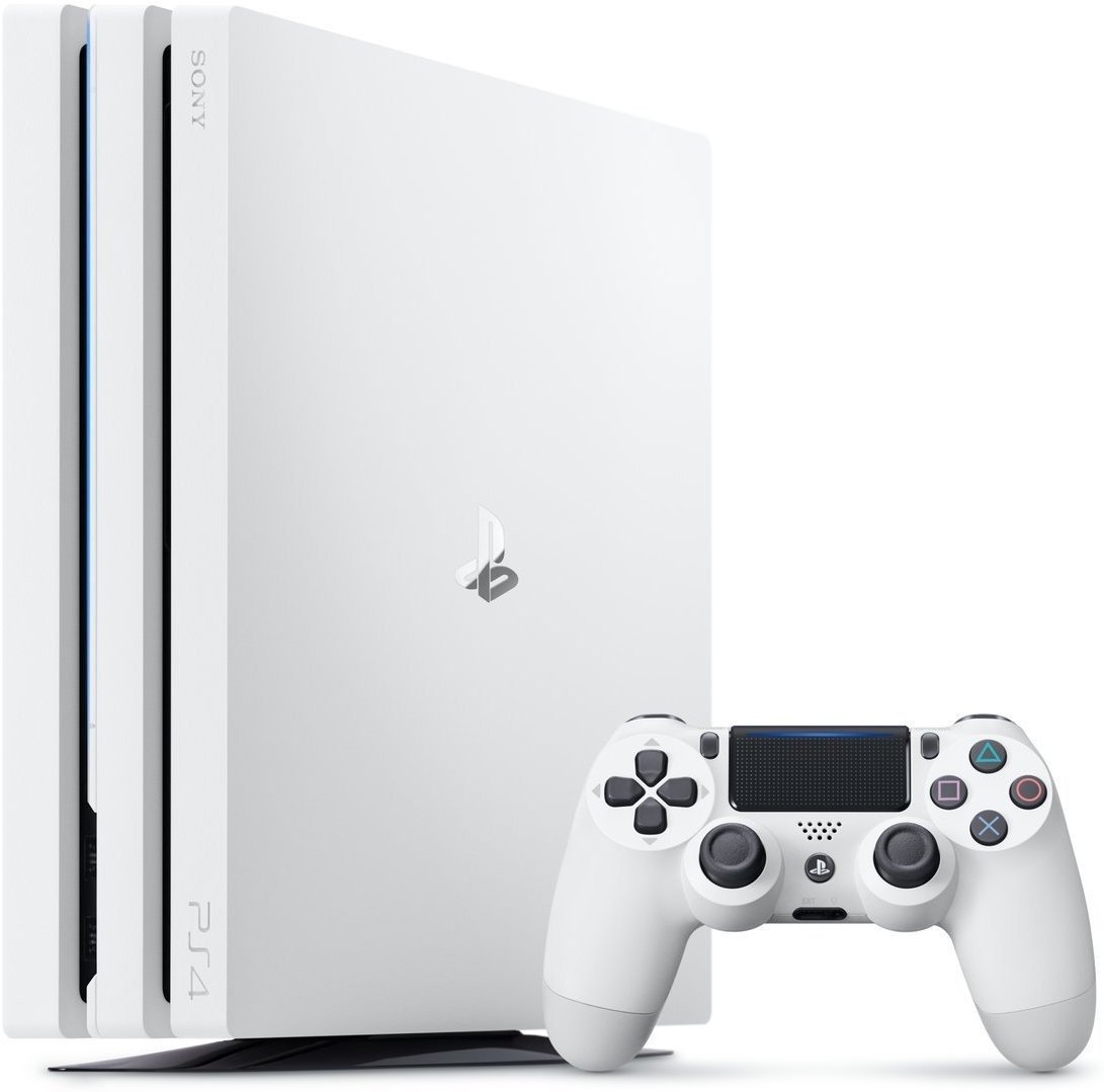 Купить Sony PlayStation 4 Pro (PS4 Pro) 1TB White - цена в Харькове, Киеве,  Днепре, Одессе в интернет-магазине Telemart