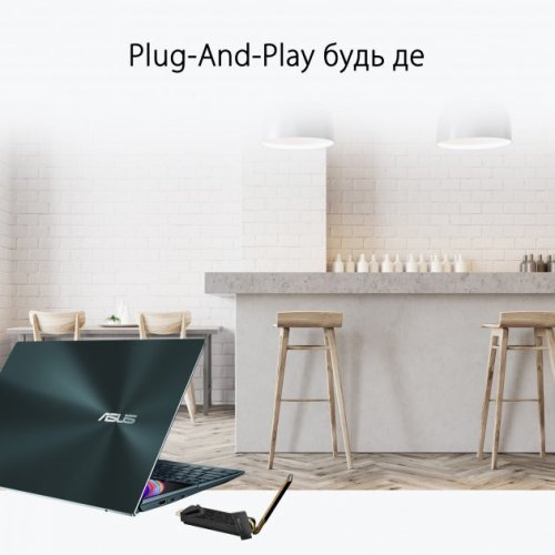 Купить Уценка wi-fi адаптер Asus USB-AX56 (90IG06H0-MO0R10) (Витринный образец, 766103) - цена в Харькове, Киеве, Днепре, Одессе
в интернет-магазине Telemart фото