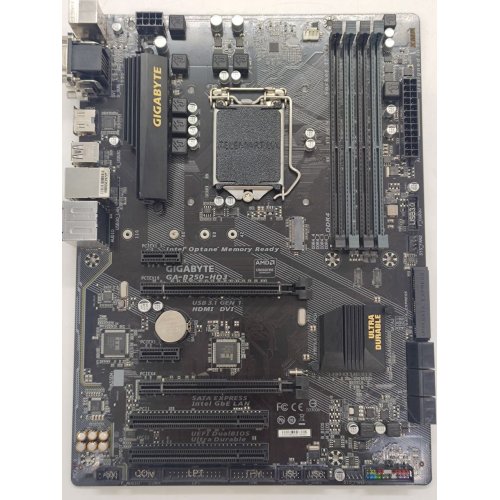 Купить Материнская плата Gigabyte GA-B250-HD3 (s1151, Intel B250) (Восстановлено продавцом, 766104) с проверкой совместимости: обзор, характеристики, цена в Киеве, Днепре, Одессе, Харькове, Украине | интернет-магазин TELEMART.UA фото