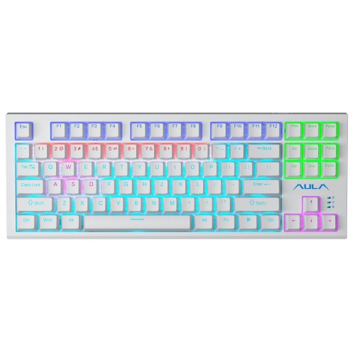 Купить Клавиатура AULA F3032 KRGD Brown USB (6948391201757) White - цена в Харькове, Киеве, Днепре, Одессе
в интернет-магазине Telemart фото