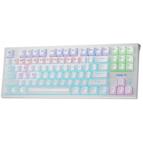 Купить Клавиатура AULA F3032 KRGD Red USB (6948391204680) White - цена в Харькове, Киеве, Днепре, Одессе
в интернет-магазине Telemart фото