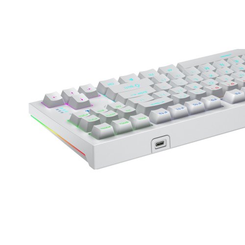 Купить Клавиатура AULA F3032 KRGD Red USB (6948391204680) White - цена в Харькове, Киеве, Днепре, Одессе
в интернет-магазине Telemart фото