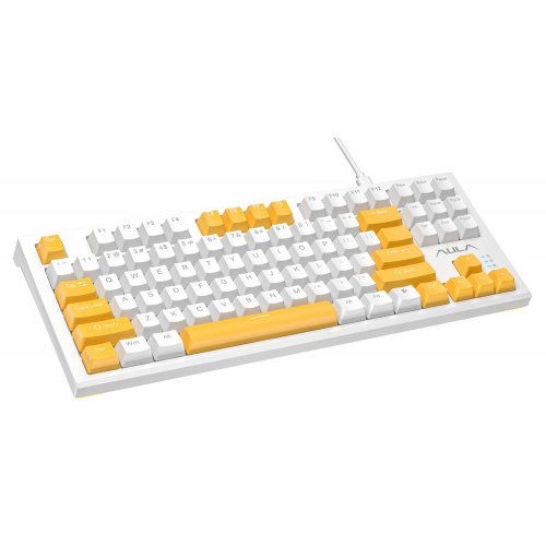 Купить Клавиатура AULA F3032 KRGD Red USB (6948391204680) White - цена в Харькове, Киеве, Днепре, Одессе
в интернет-магазине Telemart фото