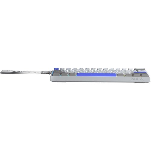 Купити Клавіатура AULA WIN68 HE Max Magnetic Switch (6978080504081) Grey/White/Purple - ціна в Києві, Львові, Вінниці, Хмельницькому, Франківську, Україні | інтернет-магазин TELEMART.UA фото