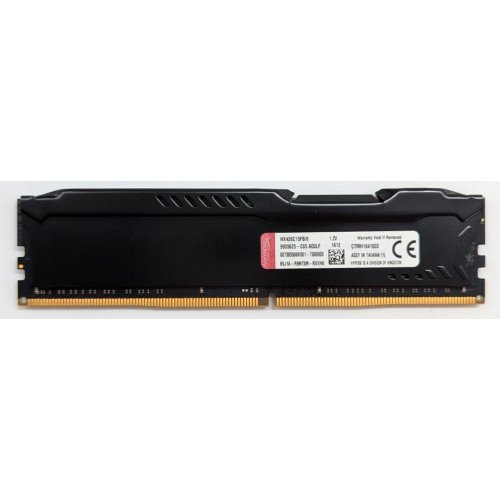 Купить Озу Kingston DDR4 8GB 2666MHz HyperX FURY Black (HX426C15FB/8) (Восстановлено продавцом, 766165) с проверкой совместимости: обзор, характеристики, цена в Киеве, Днепре, Одессе, Харькове, Украине | интернет-магазин TELEMART.UA фото