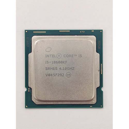 Купить Процессор Intel Core i5-10600KF 4.1(4.8)GHz 12MB s1200 Tray (CM8070104282136) (Восстановлено продавцом, 766168) с проверкой совместимости: обзор, характеристики, цена в Киеве, Днепре, Одессе, Харькове, Украине | интернет-магазин TELEMART.UA фото