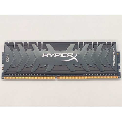 Купить Озу HyperX DDR4 8GB 3200Mhz Predator (HX432C16PB3/8) (Восстановлено продавцом, 766173) с проверкой совместимости: обзор, характеристики, цена в Киеве, Днепре, Одессе, Харькове, Украине | интернет-магазин TELEMART.UA фото