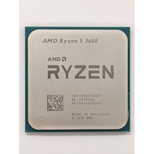 Купить Процессор AMD Ryzen 5 3600 3.6(4.2)GHz 32MB sAM4 Tray (100-000000031) (Восстановлено продавцом, 766185) с проверкой совместимости: обзор, характеристики, цена в Киеве, Днепре, Одессе, Харькове, Украине | интернет-магазин TELEMART.UA фото