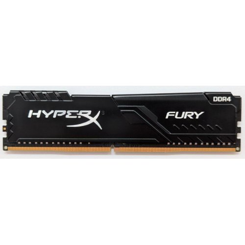 Купить Озу HyperX DDR4 8GB 2666Mhz Fury Black (HX426C16FB3/8) (Восстановлено продавцом, 766195) с проверкой совместимости: обзор, характеристики, цена в Киеве, Днепре, Одессе, Харькове, Украине | интернет-магазин TELEMART.UA фото