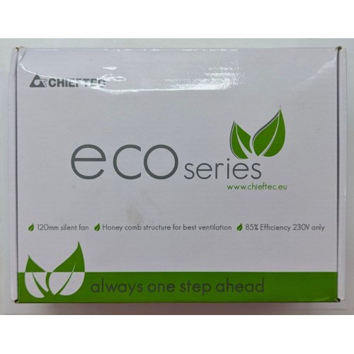 Блок живлення CHIEFTEC ECO 700W (GPE-700S) (Відновлено продавцем, 766354) купити з перевіркою сумісності: огляд, характеристики, ціна у Києві, Львові, Вінниці, Хмельницькому, Івано-Франківську, Україні | інтернет-магазин TELEMART.UA фото