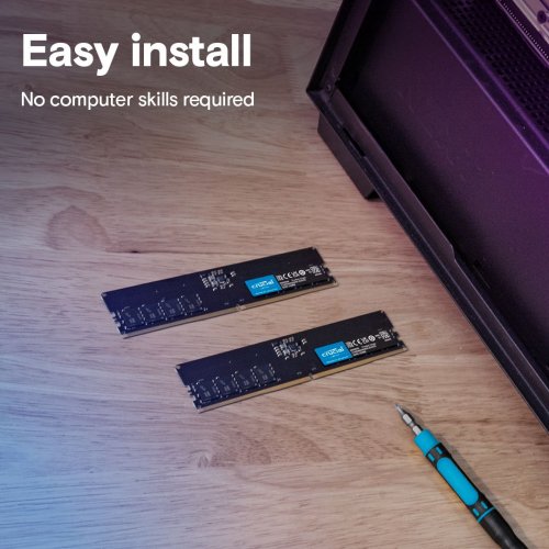 Купить ОЗУ Crucial DDR5 64GB 5600Mhz (CT64G56C46U5) с проверкой совместимости: обзор, характеристики, цена в Киеве, Днепре, Одессе, Харькове, Украине | интернет-магазин TELEMART.UA фото