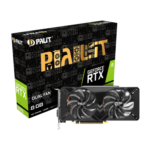 Купить Видеокарта Palit GeForce RTX 2070 Dual 8192MB (NE62070015P2-1062A) (Восстановлено продавцом, 766370) с проверкой совместимости: обзор, характеристики, цена в Киеве, Днепре, Одессе, Харькове, Украине | интернет-магазин TELEMART.UA фото