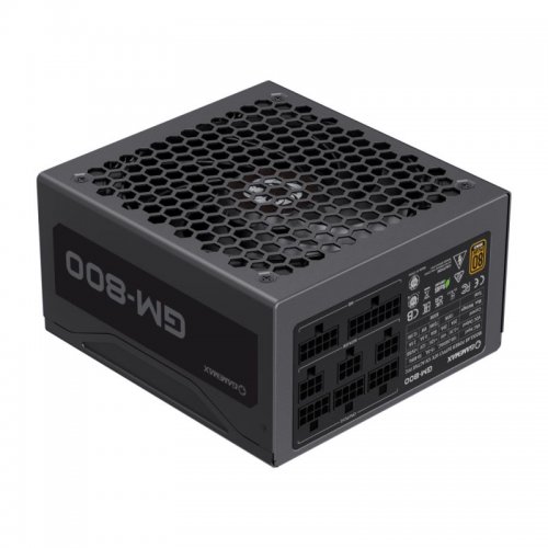 Купить Блок питания GAMEMAX GM-800 Modular 800W Black с проверкой совместимости: обзор, характеристики, цена в Киеве, Днепре, Одессе, Харькове, Украине | интернет-магазин TELEMART.UA фото