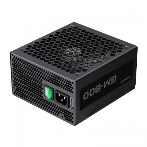 Купить Блок питания GAMEMAX GM-800 Modular 800W Black с проверкой совместимости: обзор, характеристики, цена в Киеве, Днепре, Одессе, Харькове, Украине | интернет-магазин TELEMART.UA фото