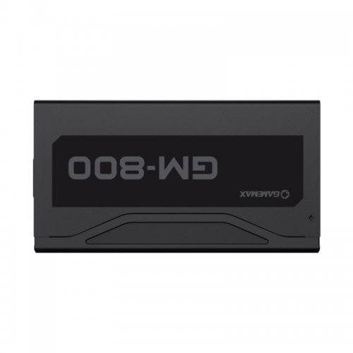 Купить Блок питания GAMEMAX GM-800 Modular 800W Black с проверкой совместимости: обзор, характеристики, цена в Киеве, Днепре, Одессе, Харькове, Украине | интернет-магазин TELEMART.UA фото