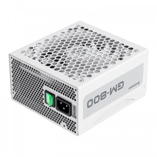 Купить Блок питания GAMEMAX GM-800 Modular 800W White с проверкой совместимости: обзор, характеристики, цена в Киеве, Днепре, Одессе, Харькове, Украине | интернет-магазин TELEMART.UA фото
