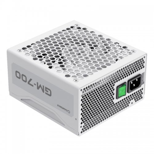 Блок живлення GAMEMAX GM-700 Modular 700W White купити з перевіркою сумісності: огляд, характеристики, ціна у Києві, Львові, Вінниці, Хмельницькому, Івано-Франківську, Україні | інтернет-магазин TELEMART.UA фото
