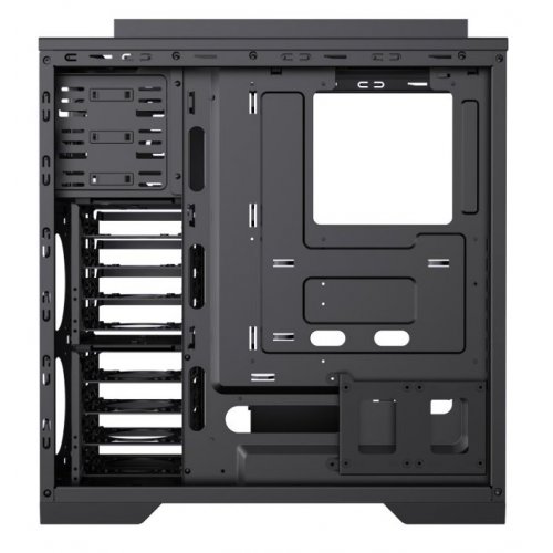 Купить Корпус GAMEMAX Master 2 Tempered Glass без БП Black с проверкой совместимости: обзор, характеристики, цена в Киеве, Днепре, Одессе, Харькове, Украине | интернет-магазин TELEMART.UA фото