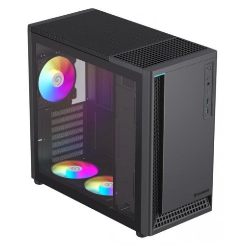 Корпус GAMEMAX P30 Tempered Glass без БЖ Black купити з перевіркою сумісності: огляд, характеристики, ціна у Києві, Львові, Вінниці, Хмельницькому, Івано-Франківську, Україні | інтернет-магазин TELEMART.UA фото