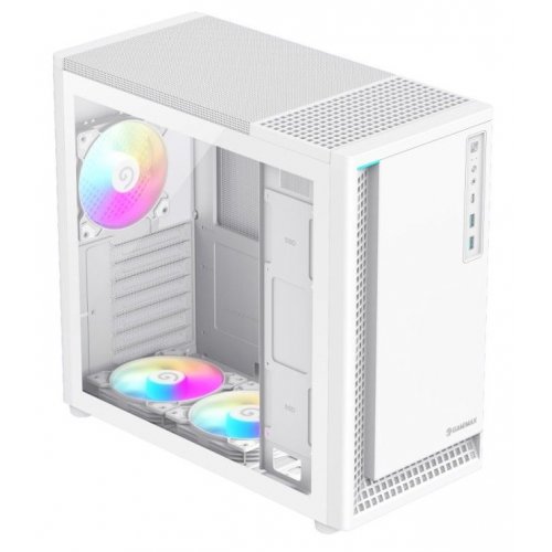 Купить Корпус GAMEMAX P30 Tempered Glass без БП White с проверкой совместимости: обзор, характеристики, цена в Киеве, Днепре, Одессе, Харькове, Украине | интернет-магазин TELEMART.UA фото