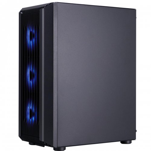 Корпус 1stPlayer H6-BK-4F7 без БЖ Black купити з перевіркою сумісності: огляд, характеристики, ціна у Києві, Львові, Вінниці, Хмельницькому, Івано-Франківську, Україні | інтернет-магазин TELEMART.UA фото