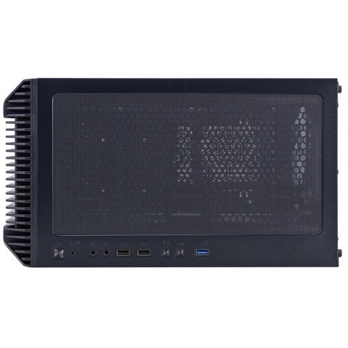 Корпус 1stPlayer H6-BK-4F7 без БЖ Black купити з перевіркою сумісності: огляд, характеристики, ціна у Києві, Львові, Вінниці, Хмельницькому, Івано-Франківську, Україні | інтернет-магазин TELEMART.UA фото