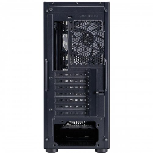 Корпус 1stPlayer H6-BK-4F7 без БЖ Black купити з перевіркою сумісності: огляд, характеристики, ціна у Києві, Львові, Вінниці, Хмельницькому, Івано-Франківську, Україні | інтернет-магазин TELEMART.UA фото