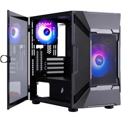 Купить Корпус 1stPlayer D3-A-BK-1F7-14-1F7 без БП Black с проверкой совместимости: обзор, характеристики, цена в Киеве, Днепре, Одессе, Харькове, Украине | интернет-магазин TELEMART.UA фото