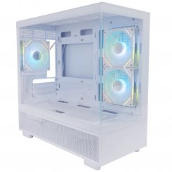 Корпус 1stPlayer Mi5-WH-2FC7R-W-1FC7-W без БЖ White